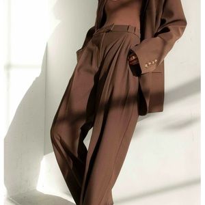 Re Ona brown trousers